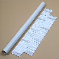 TV LED pełna tablica Bar 4C-LB5504-FF01J YHB-4C-LB5504-YH01 YHA-4C-LB5505-YH07J listwa oświetleniowa LED matryca zestaw LED soczewka lampy zespoły 1